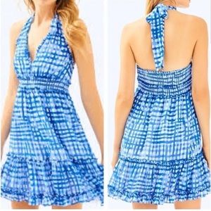 Lilly Pulitzer Dresses | Cailee Dress | Color: Blue/White | Size: L |